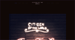 Desktop Screenshot of citizenoftheworldmusic.com
